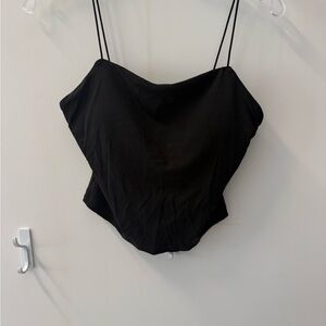 OGL Black Spaghetti Strap Top